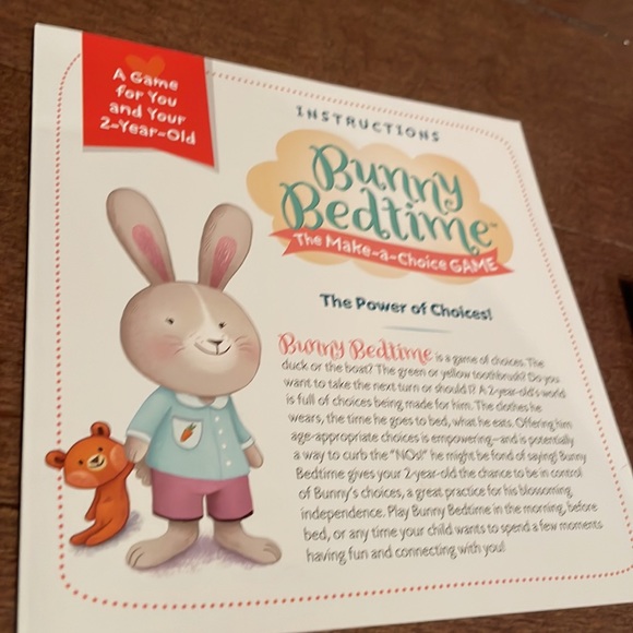 Bunny Bedtime Make a Choice Game - Picture 6 of 8